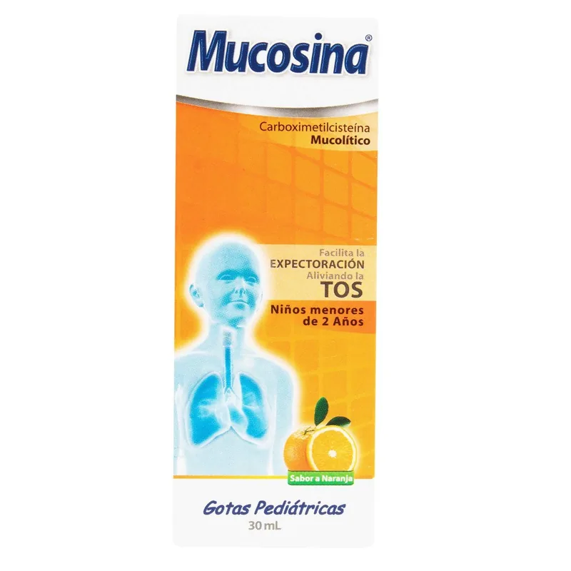 Mucosina gotas 30 mL