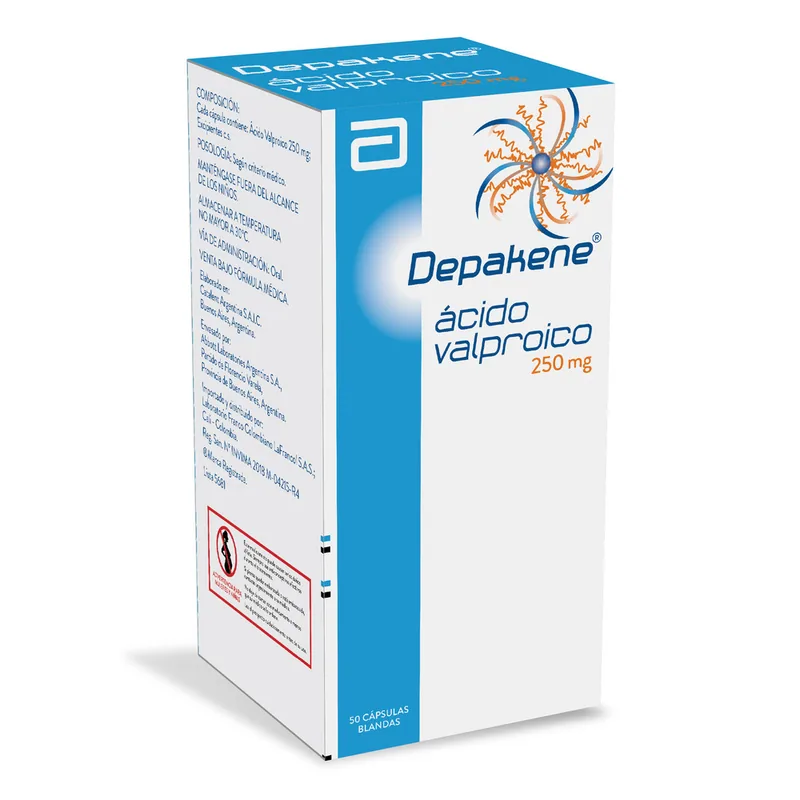 Depakene 50 cápsulas