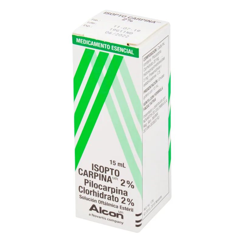 Isopto Carpina 2% solución oftálmica 15 mL