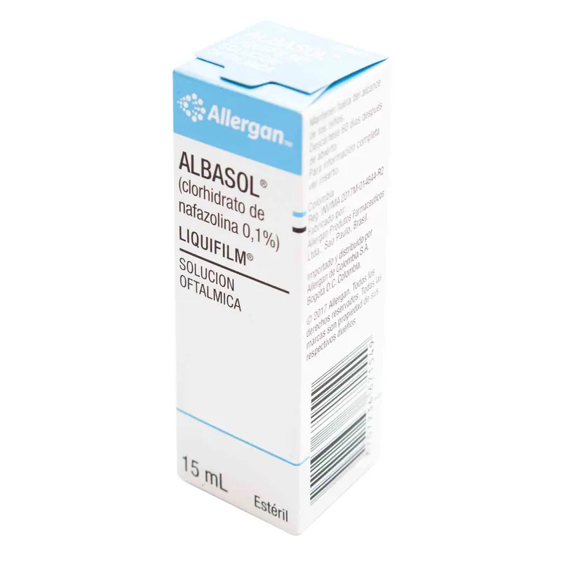 Albasol solución oftálmica 15 mL
