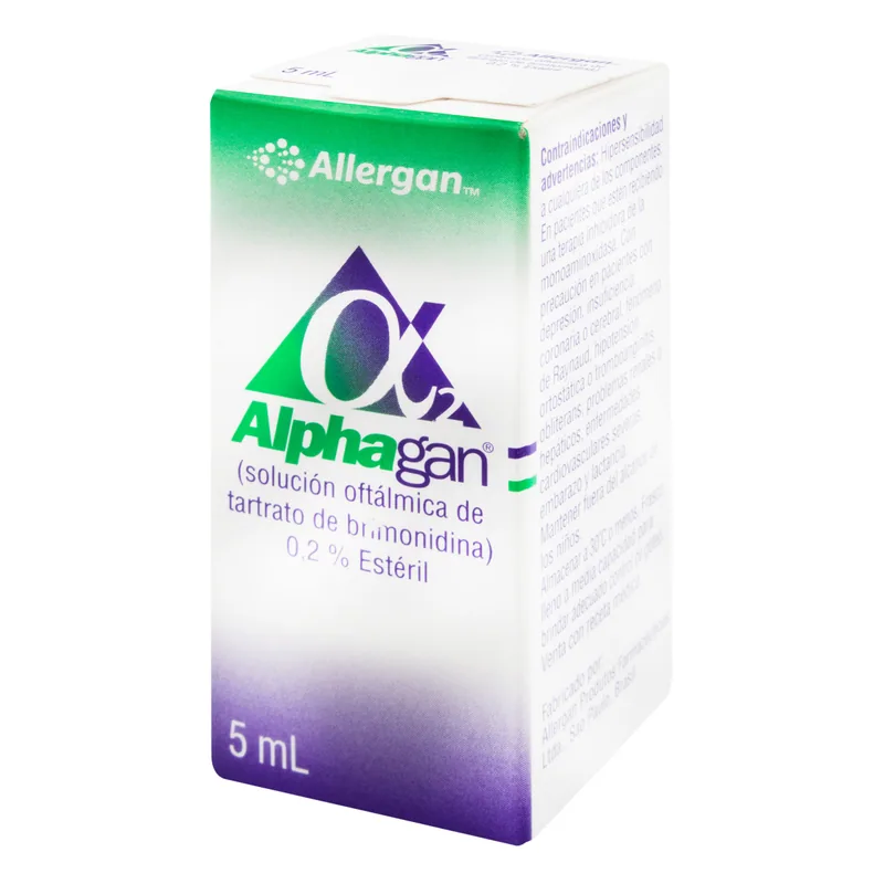 Alphagan solución oftálmica 5 mL