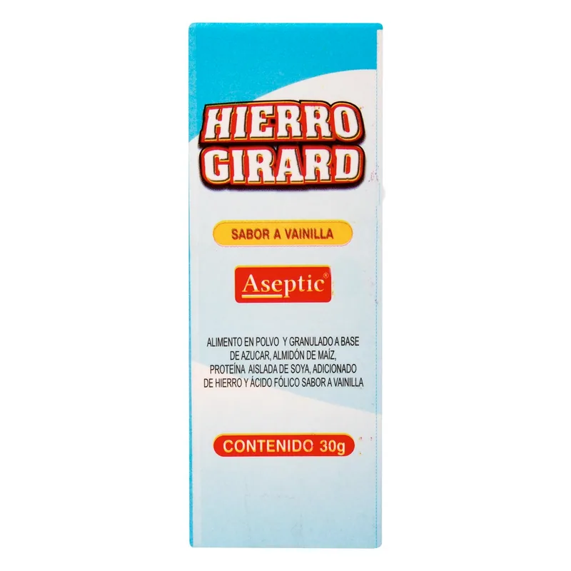 Hierro Girard Vainilla 30 g