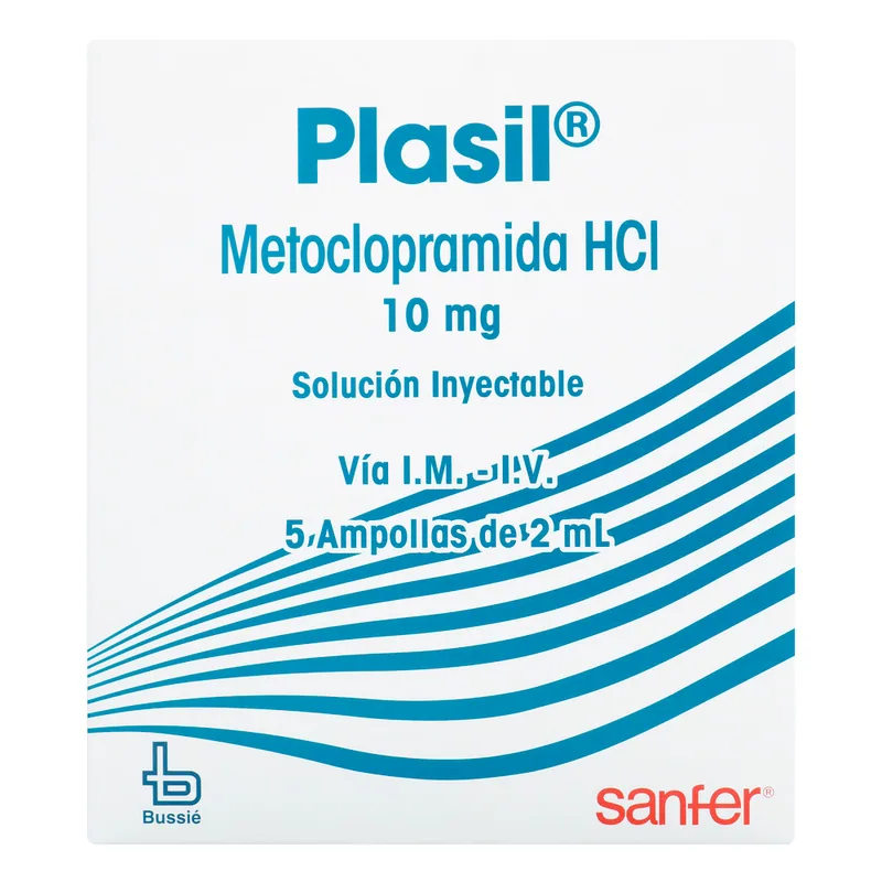 Plasil 5 ampollas