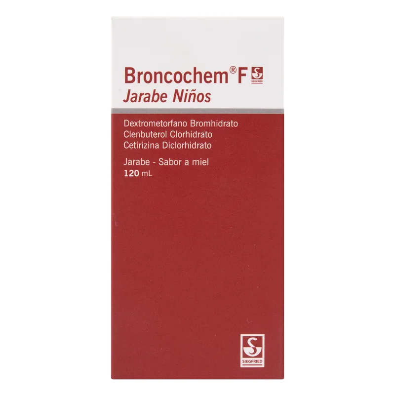Broncochem F pediátrico jarabe 120 mL