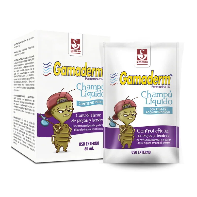 Champú Gamaderm 60 mL