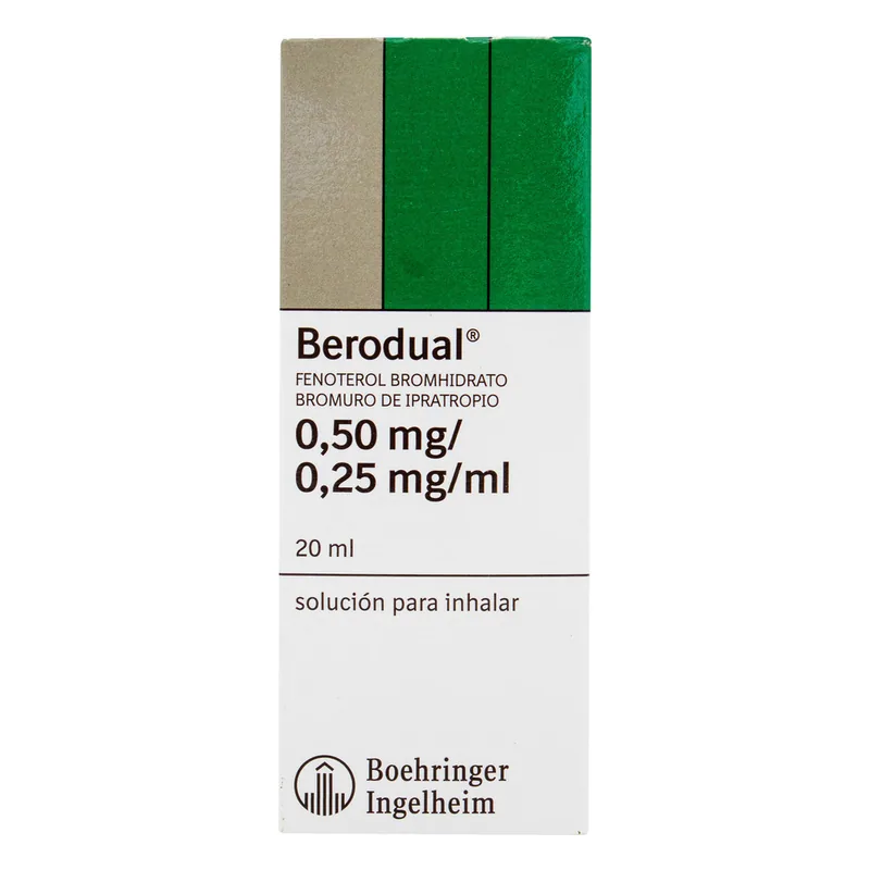 Berodual solución para inhalación 20 mL