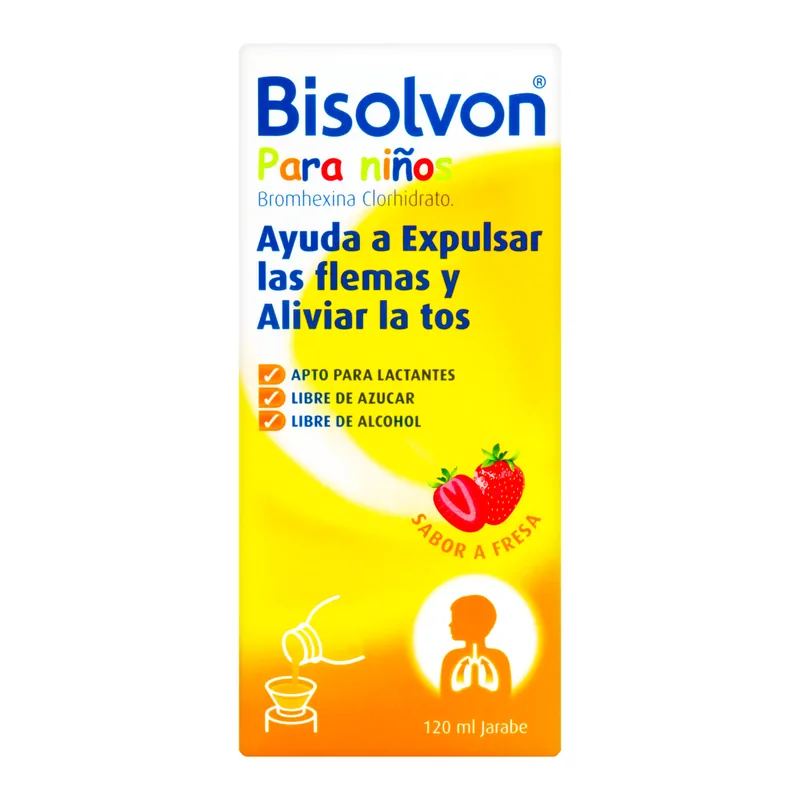 Bisolvon niños 120 mL