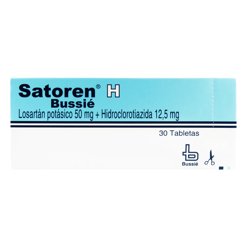 Satoren H 50/12.5 mg 30 tabletas