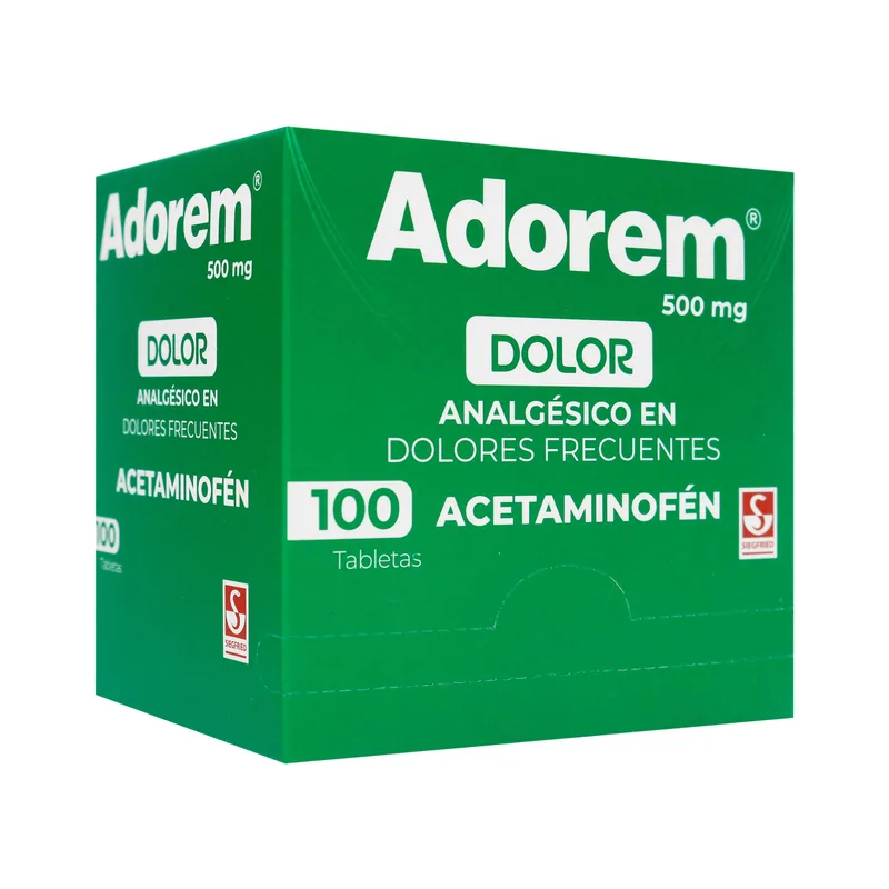 Adorem 500 mg 100 tabletas