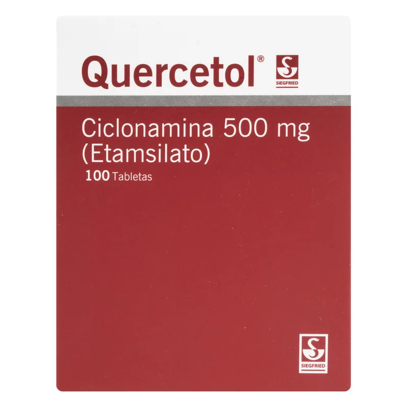 Quercetol 500 mg 100 tabletas