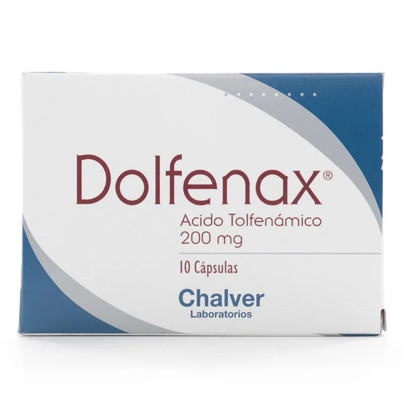 Dolfenax 200 mg 10 cápsulas