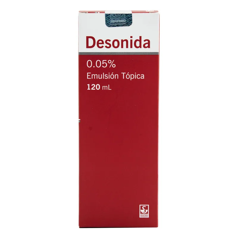 Desonida 0.05% emulsión 120 mL