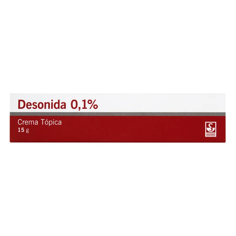 Desonida 0.1% crema 15 g