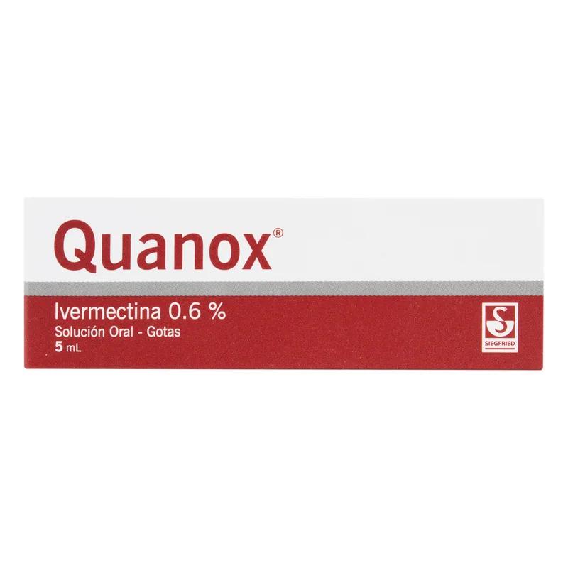 Quanox 0.6% gotas 5 mL