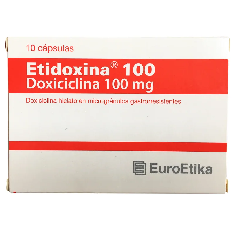Etidoxina 100 mg 10 cápsulas