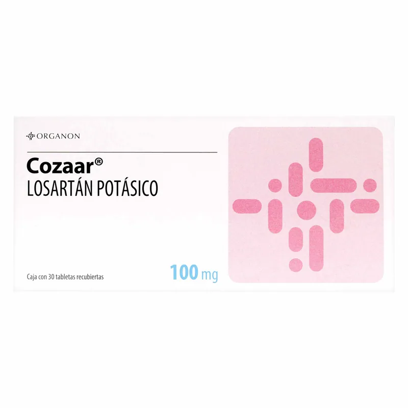 Cozaar 100 mg 30 tabletas