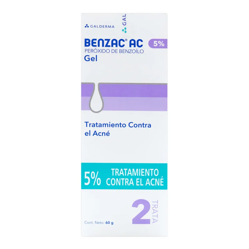 Benzac Ac 5% 60 g Gel