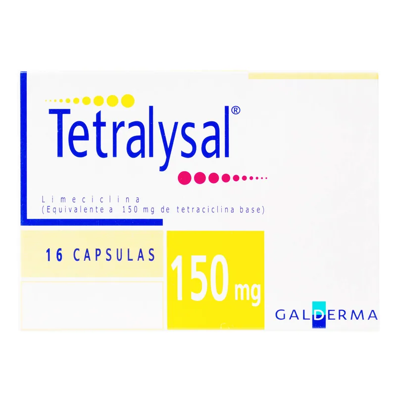 Tetralysal 150 mg 16 cápsulas