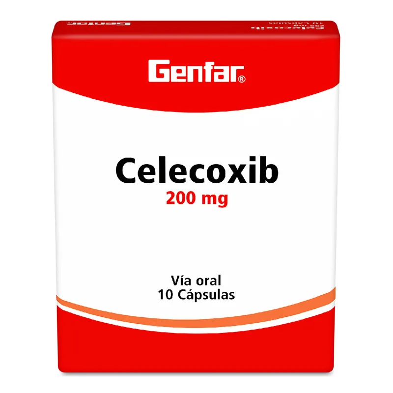 Celecoxib 200 mg 10 cápsulas GF