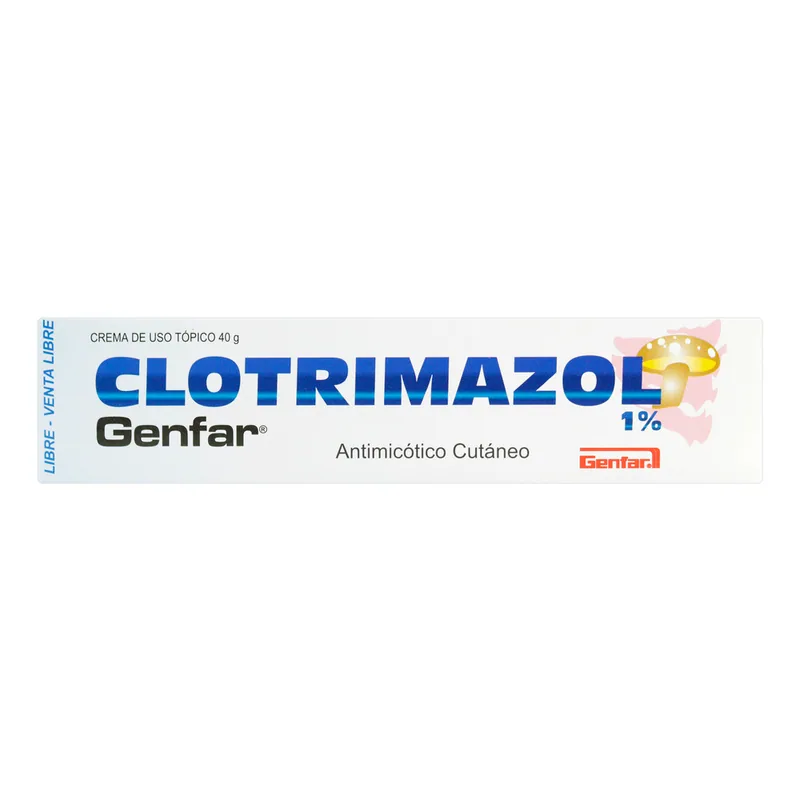 Clotrimazol 1% crema tópica 40 g GF
