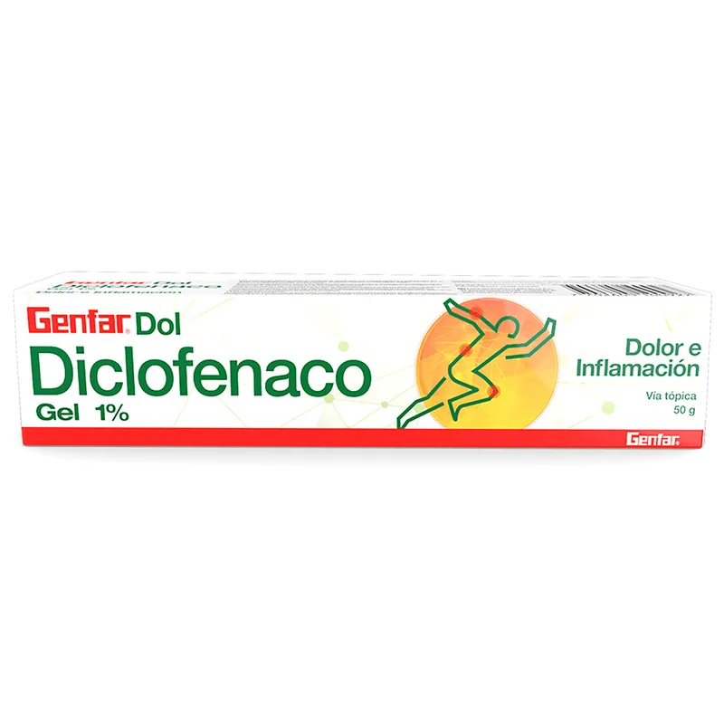Diclofenaco 1% Gel 50 g Genfardol