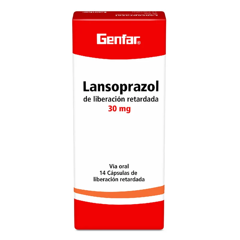 Lansoprazol 30 mg 14 cápsulas GF