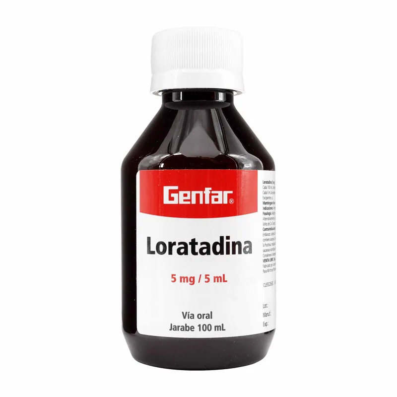 Loratadina jarabe 100 mL GF
