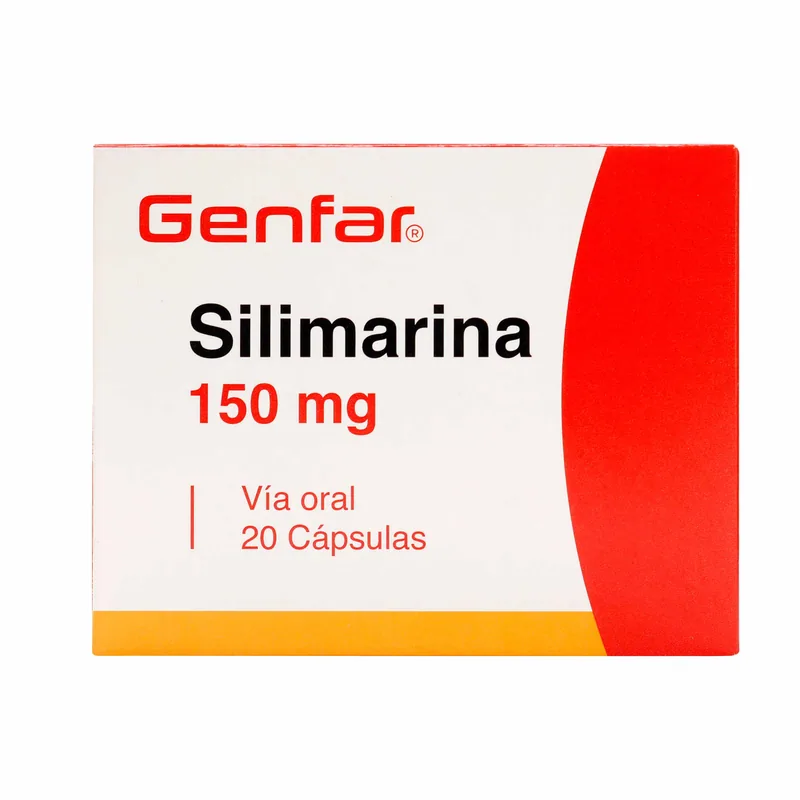 Silimarina 150 mg 20 cápsulas GF