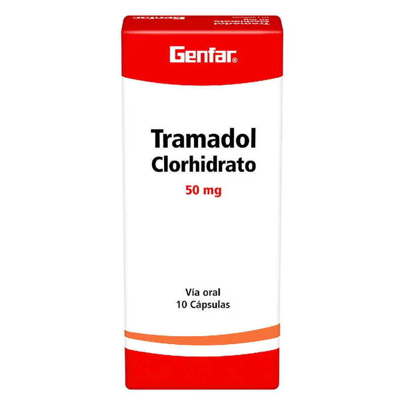 Tramadol 50 mg 10 cápsulas GF