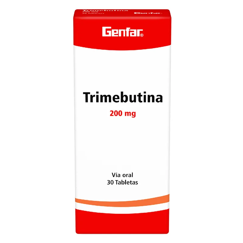 Trimebutina 200 mg 30 tabletas GF