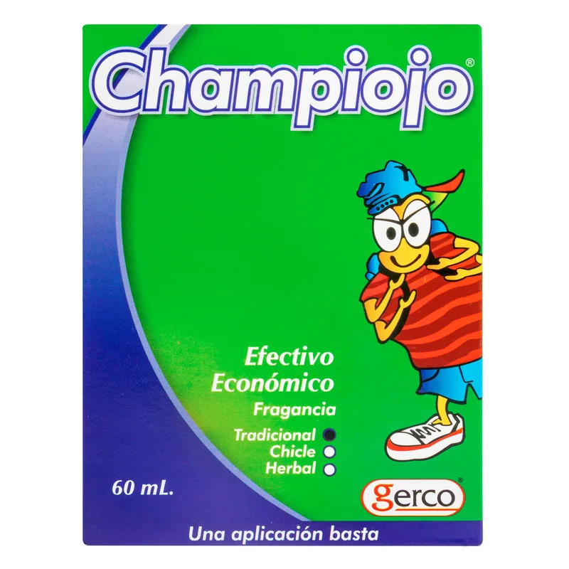 Champú Champiojo 60 mL Tradicional+peine