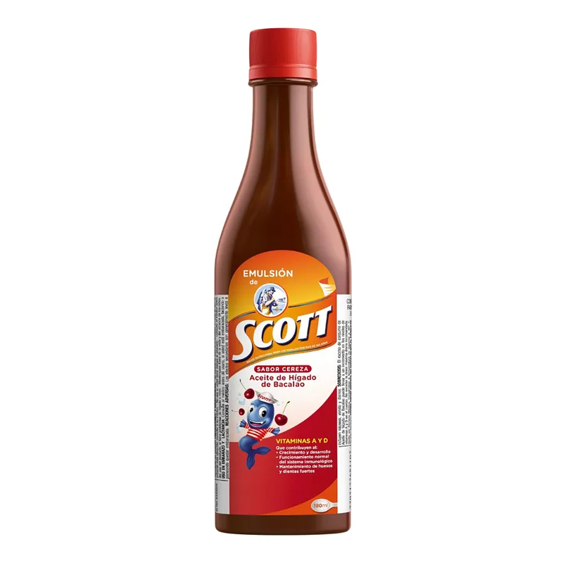 Emulsión Scott Cereza 180 mL