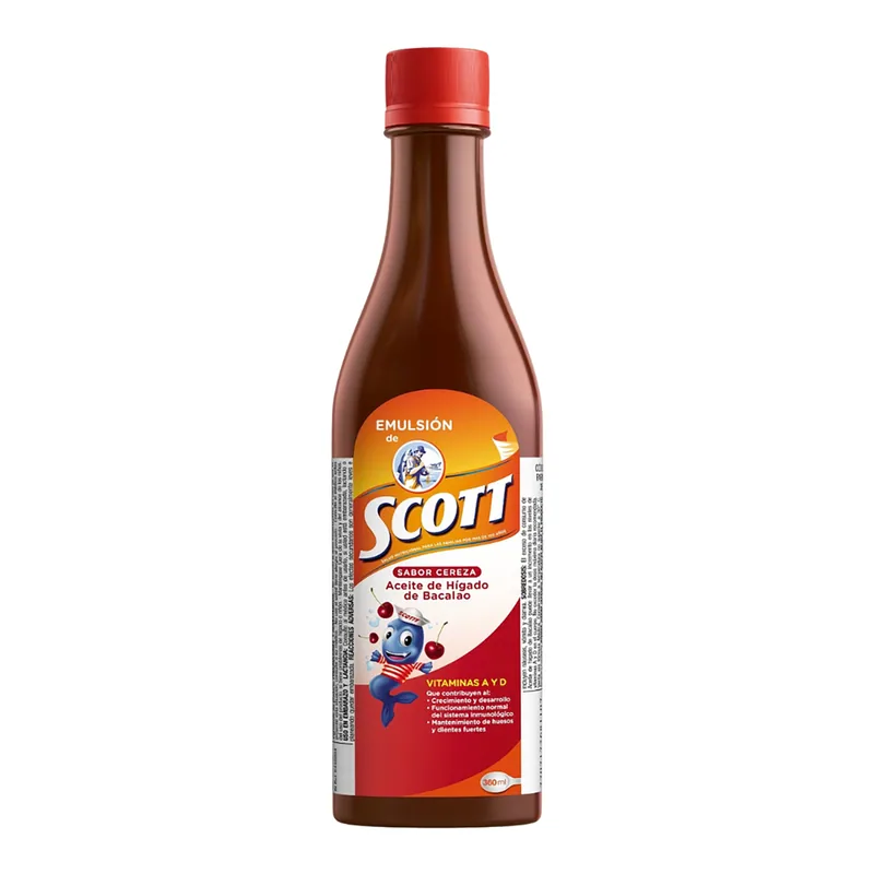 Emulsión Scott Cereza 360 mL