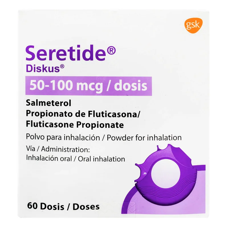 Seretide D50/100mc 60d