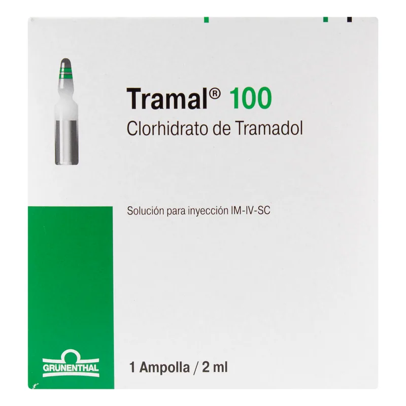Tramal 100 mg/2 mL x 1 ampollas