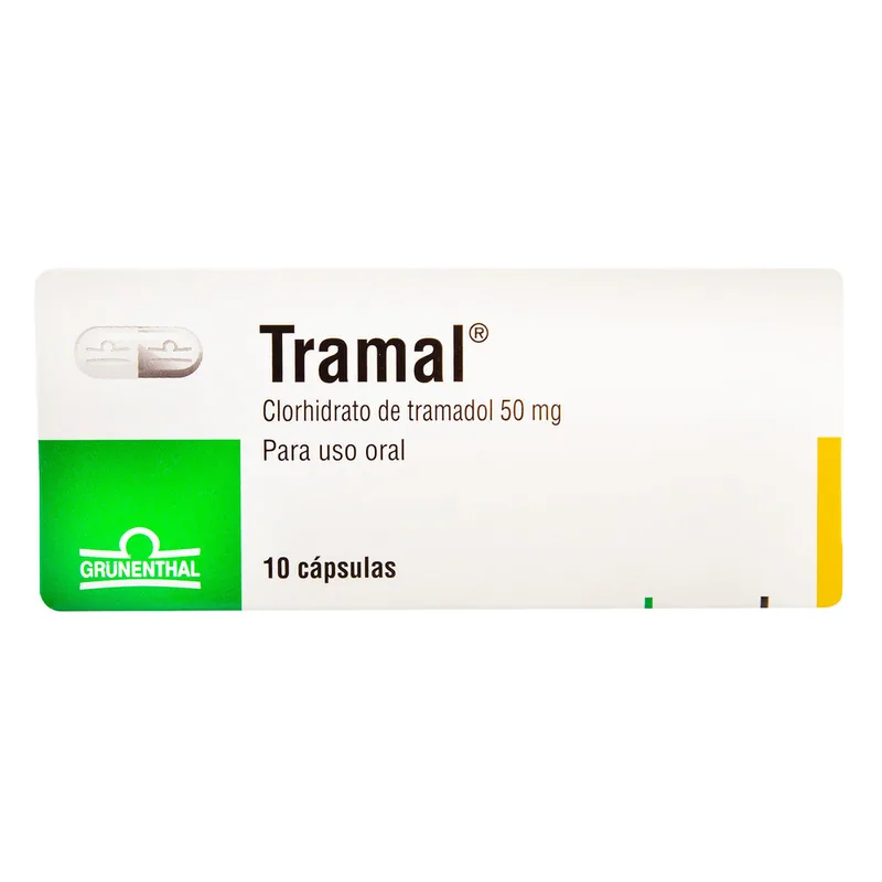 Tramal 50 mg 10 cápsulas
