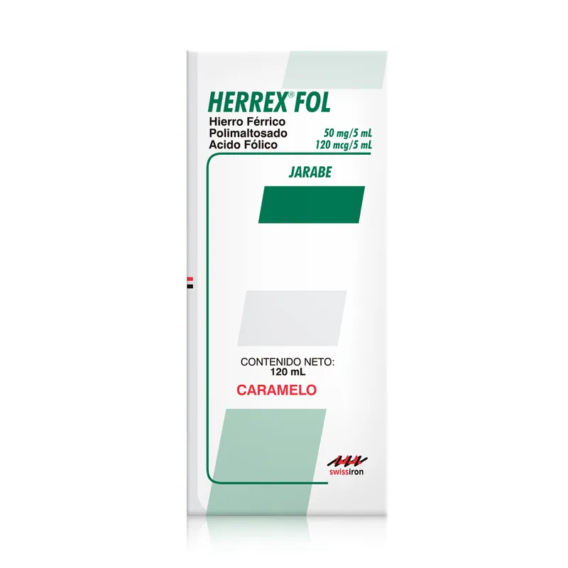 Herrex Fol Caramelo jarabe 120 mL