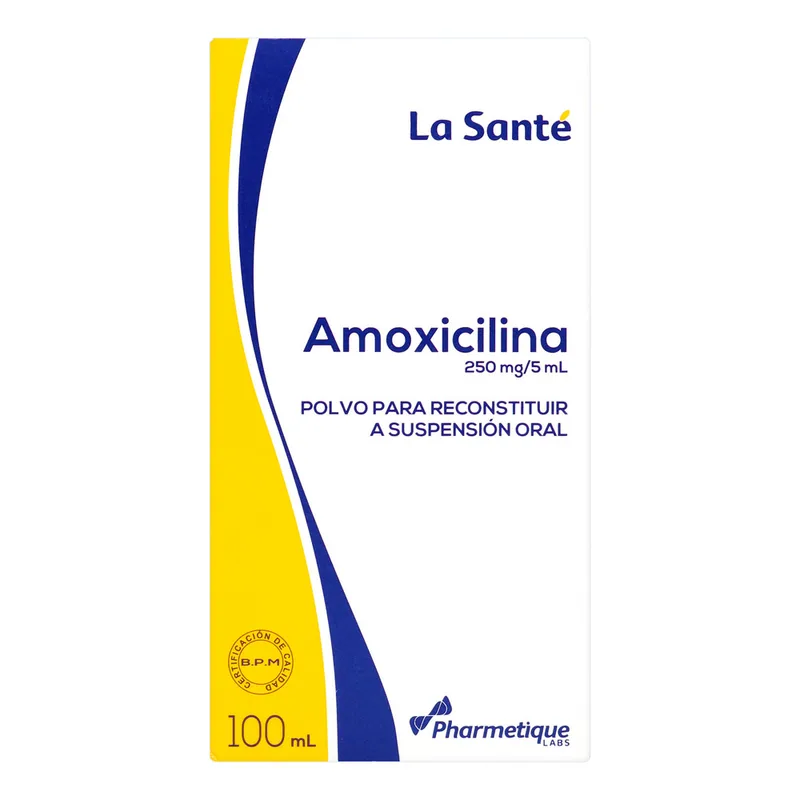 Amoxicilina 250 mg suspensión 100 mL LS