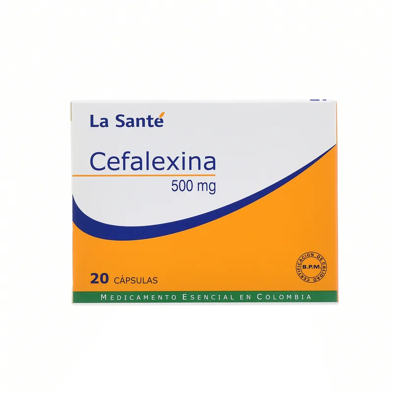 Cefalexina 500 mg 20 cápsulas LS