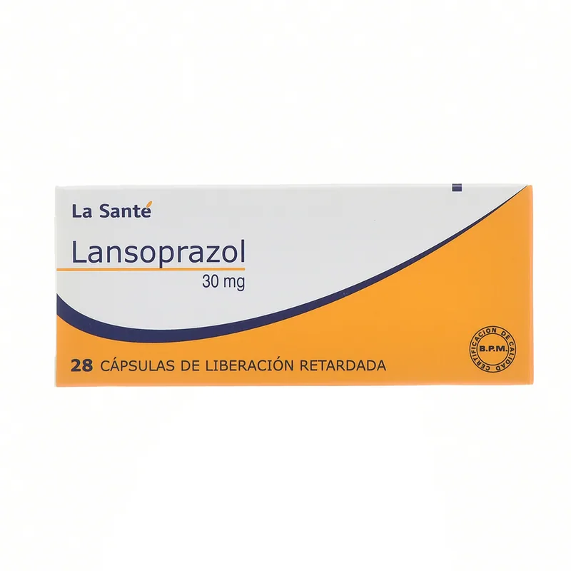 Lansoprazol 30 mg 28 cápsulas LS