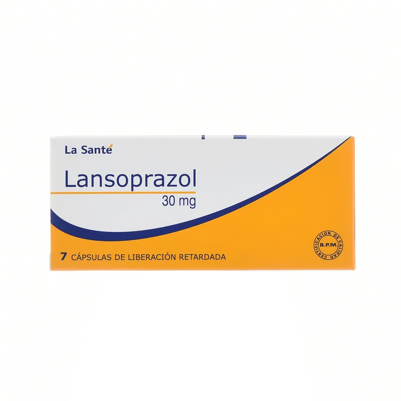 Lansoprazol 30 mg 7 cápsulas LS