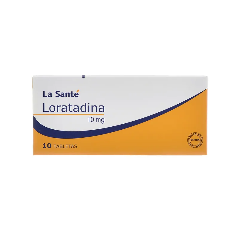 Loratadina 10 mg 10 tabletas LS