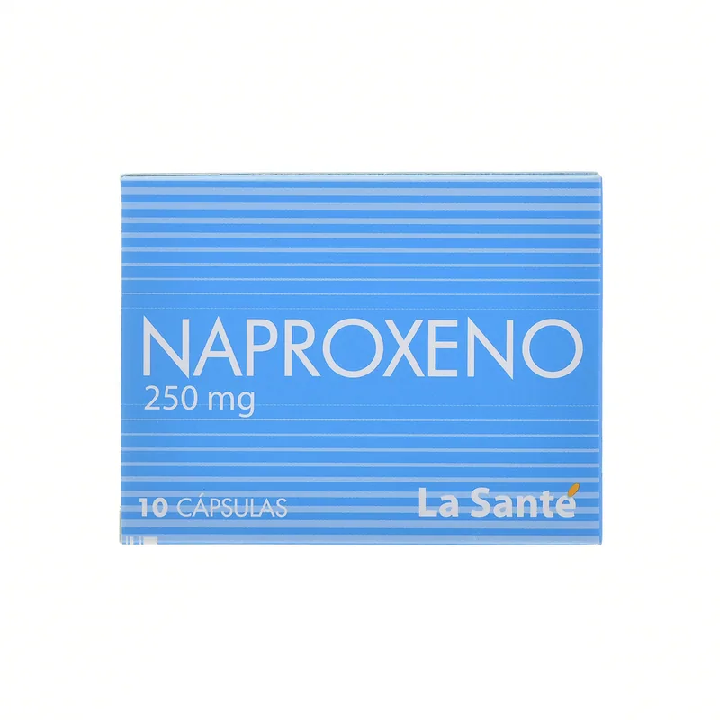 Naproxeno 250 mg 10 cápsulas LS