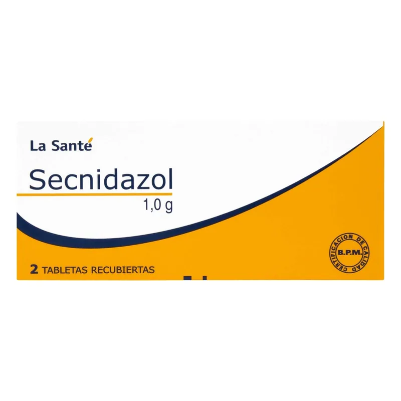 Secnidazol 1 g 2 tabletas LS