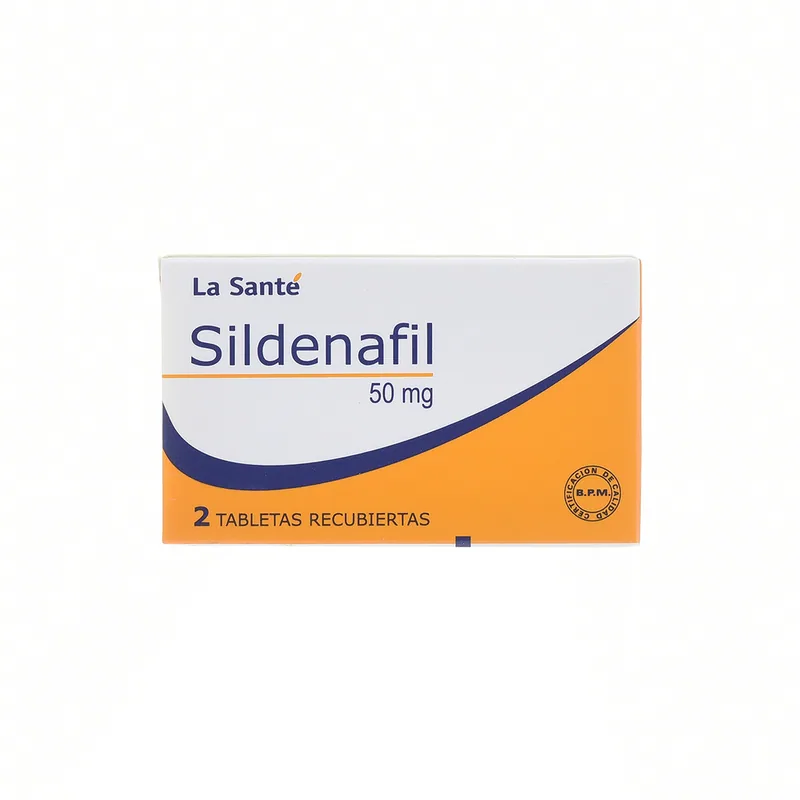Sildenafil 50 mg 2 tabletas LS