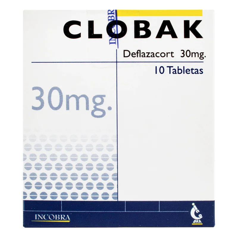 Clobak 30 mg 10 tabletas