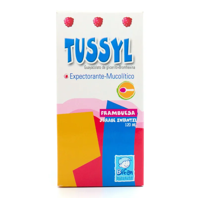 Tussyl jarabe 120 mL Frambuesa