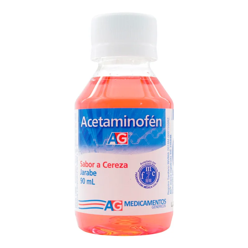 Acetaminofén 150 mg jarabe 90 mL AG