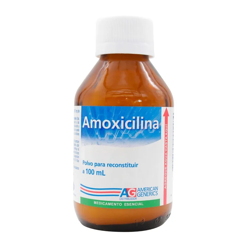 Amoxicilina 250 mg suspensión 100 mL AG
