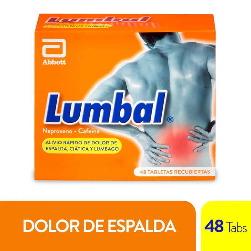 Lumbal 48 tabletas